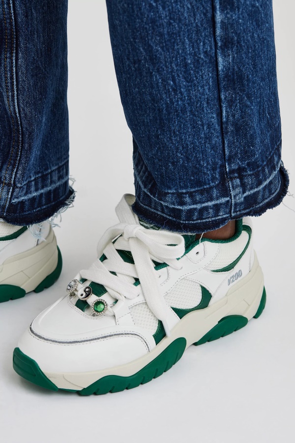 Monni Lo Axel Arigato Valkoinen Lehtikaali Vihreä