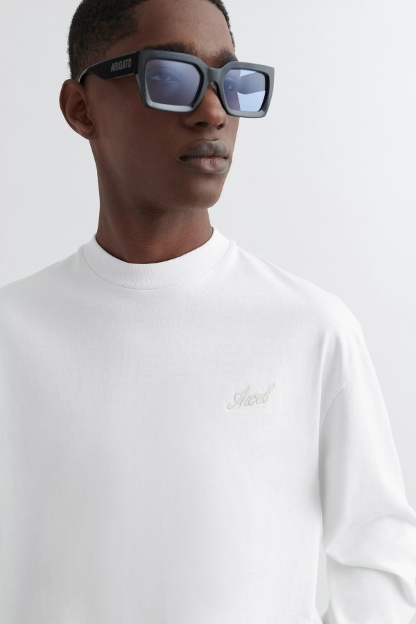 Niitti Pitkähihainen T-paita Valkoinen Axel Arigato