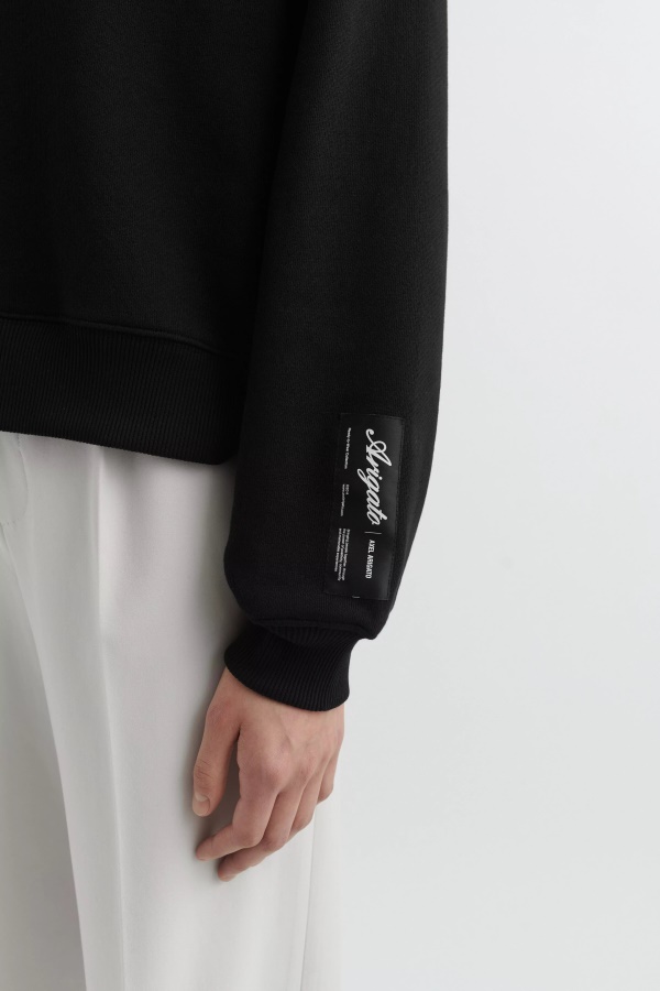 Paikallinen Huppari Musta Axel Arigato