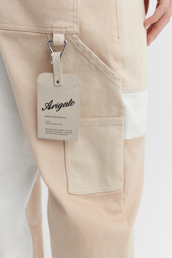 Patch Housut Axel Arigato Beige Vaalea Beige