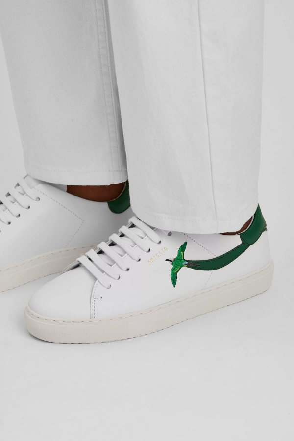 Puhdas 90 Raidallinen Mehiläislintu Valkoinen Lehtikaali Vihreä Akseli Arigato