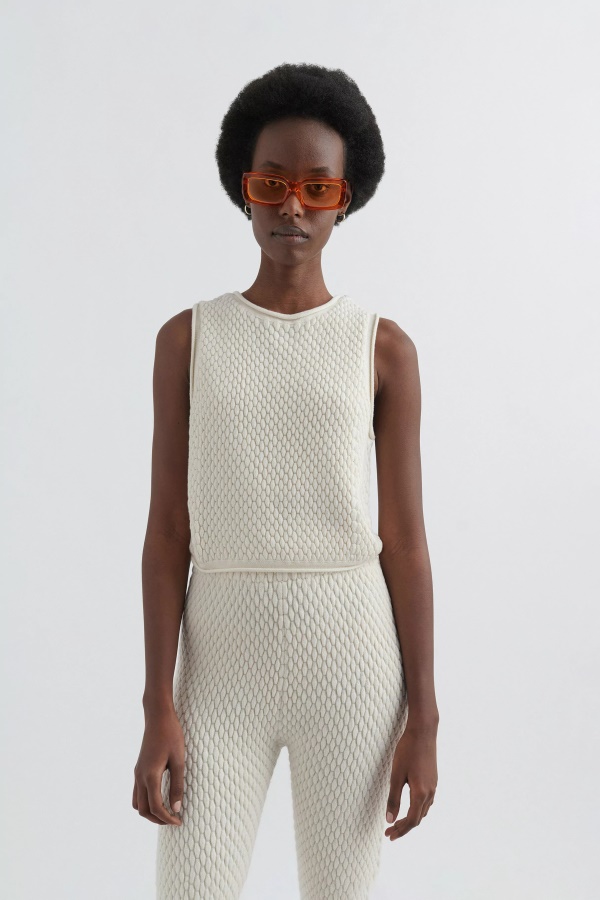 Sense Tank Top Axel Arigato Luonnonvalkoinen