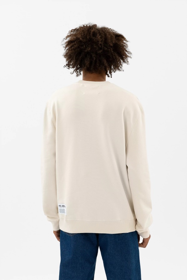 Varsity Mehiläislintu Collegepaita Vaalea Beige Axel Arigato